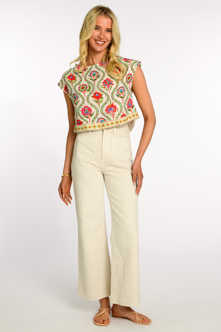 Jackie Top - Teardrop Floral